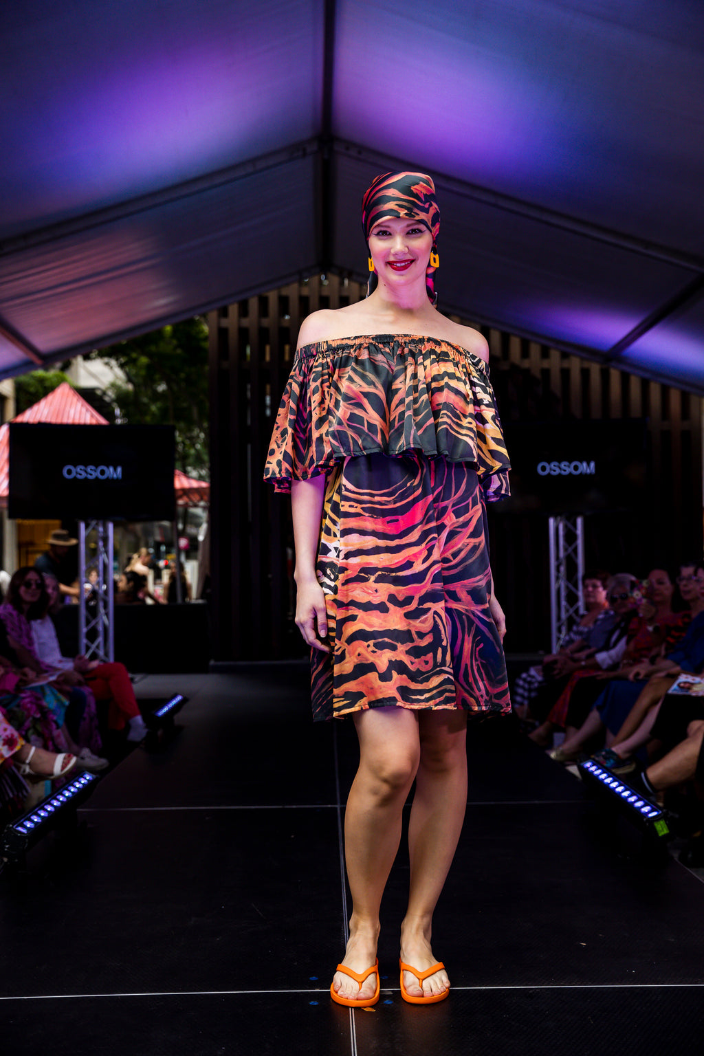 Veins by Ossom x Ilma Ali at Brisbane Fashion Month Runway OSSOM