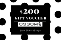 Ossom gift voucher
