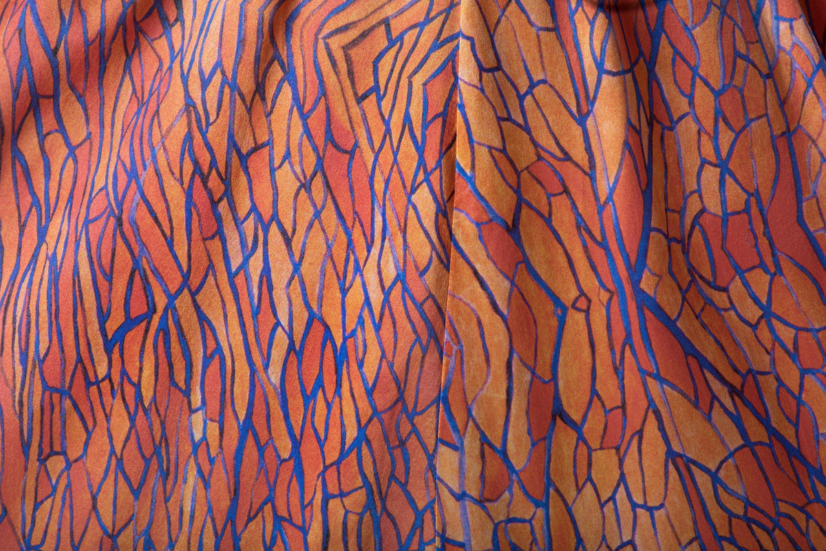 Veins Bold Shirt in Cotton