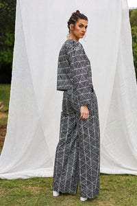 GLORY by Tiwi Design x Ossom Pandanus High Waist Tailored Pants in Lightweight Cotton