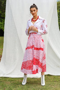 GLORY by Tiwi Design x Ossom Jarrakalani Crop Shirt in Lightweight Cotton