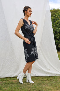 GLORY by Tiwi Design x Ossom Jarrakalani Turtle Playsuit in Linen
