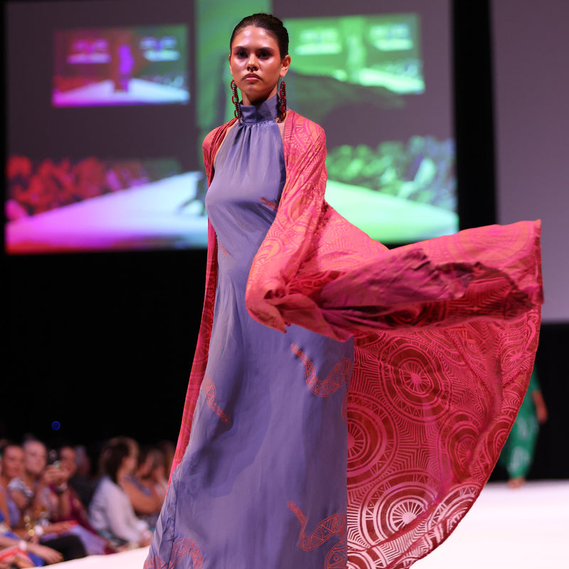 Celebrating Culture and Style: 'FLOW!' by Tiwi Design and Ossom at Country to Couture '23 Runway